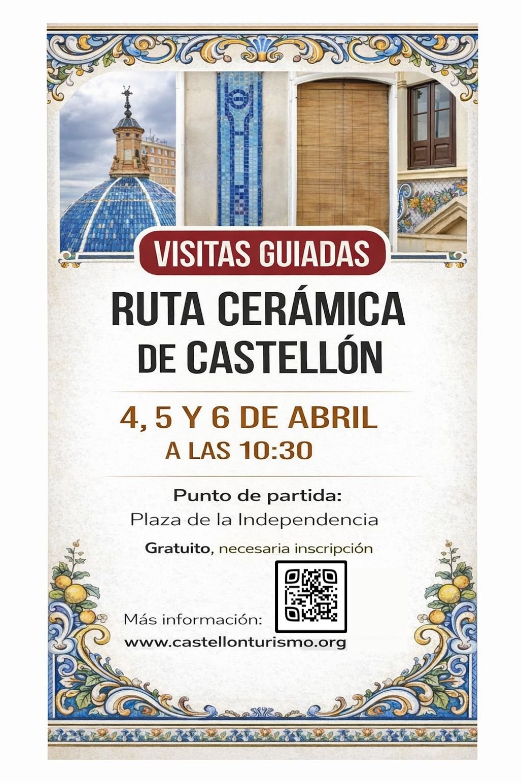 Cartel Ruta cerámica Semana Santa