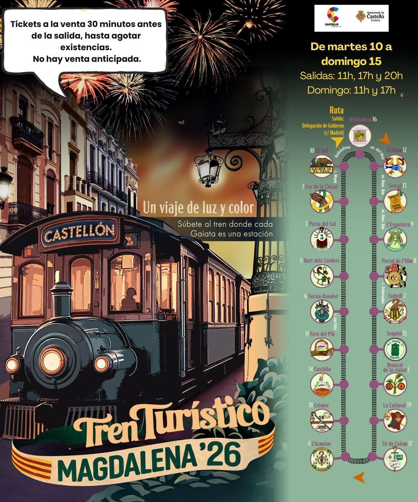 TREN TURÍSTICO MAGDALENA 2026