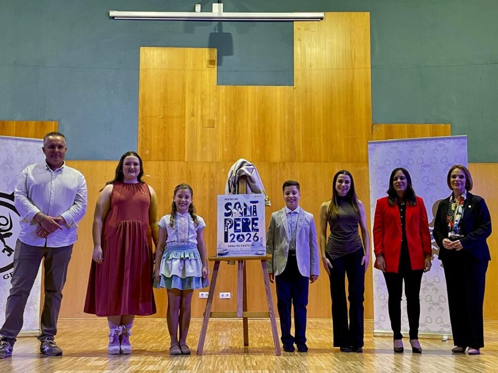 El Grau presenta el cartel de Sant Pere 2026 diseñado por la grauera Elisa Chiva Edo.