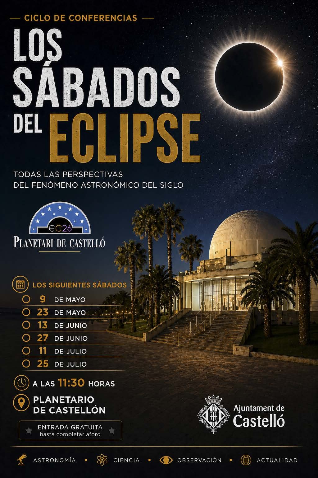 LOS SÁBADOS DEL ECLIPSE