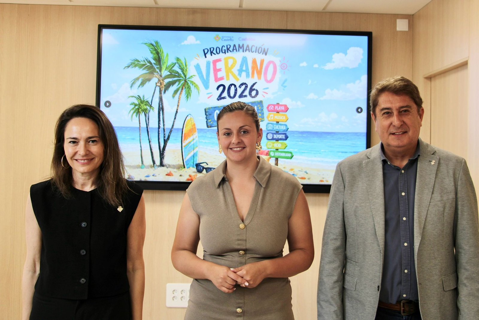 CASTELLÓN PRESENTA UNA PROGRAMACIÓN DE VERANO CON MÁS DE 250 ACTIVIDADES PARA DINAMIZAR LOS 4 KILÓMETROS DE PLAYA Y LOS BARRIOS DE LA CIUDAD