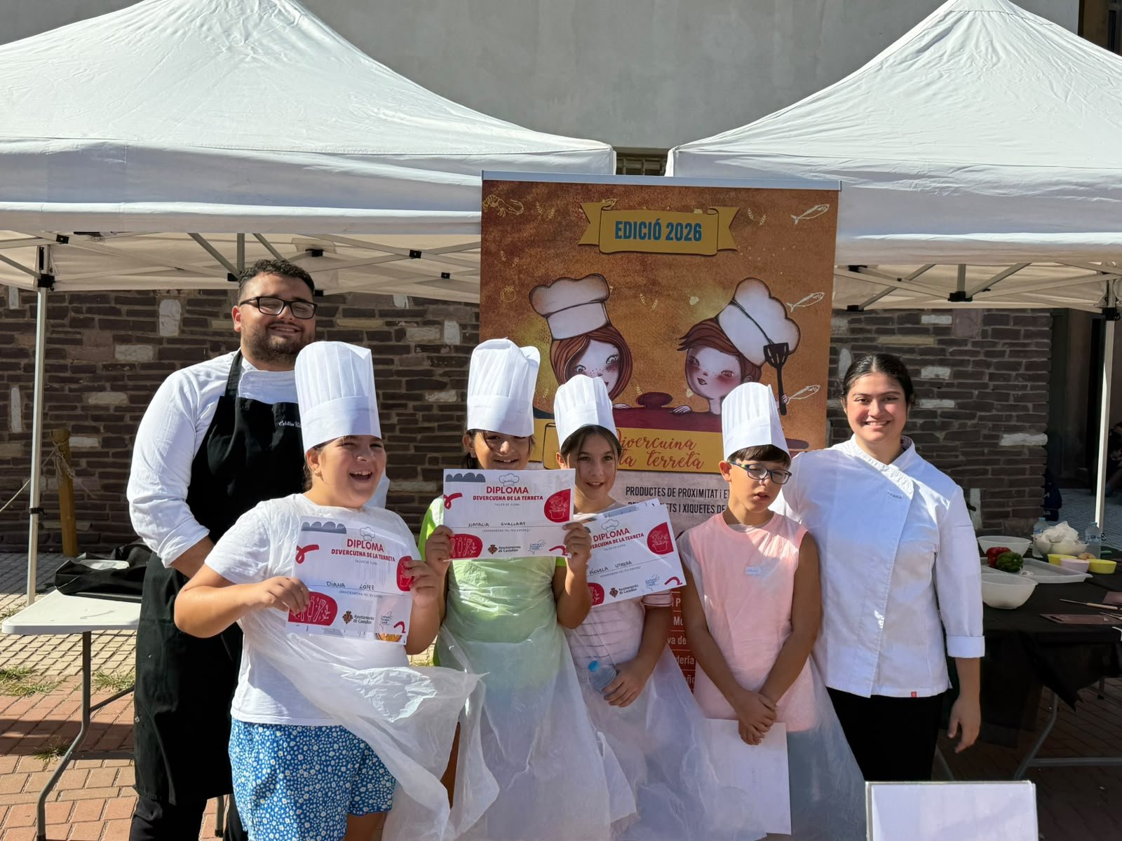 Divercuina de la Terreta arranca en el Grao con sus talleres infantiles de cocina y producto de proximidad