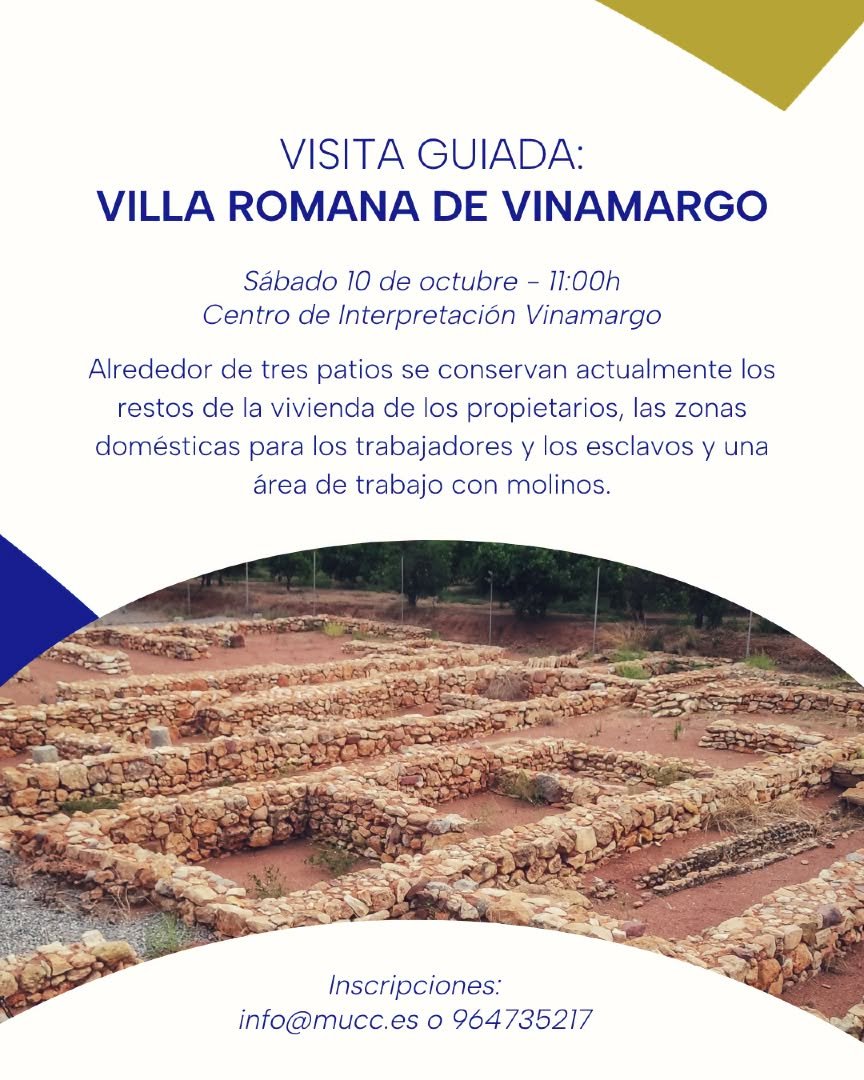 VISITA GUIADA VILLA ROMANA DE VINAMARGO