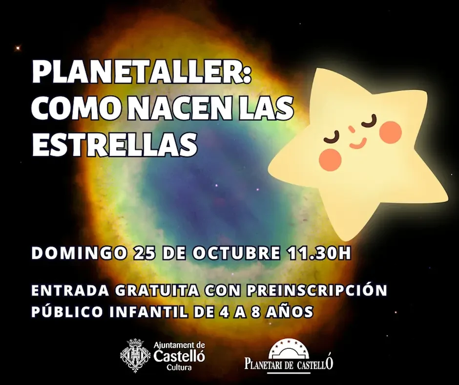PLANETALLER «CÓMO NACEN LAS ESTRELLAS»