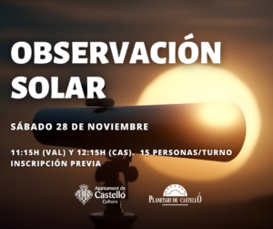 OBSERVACIÓN SOLAR